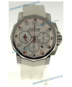 Corum Admiral Cup Challenge Swiss Replica Watch in White