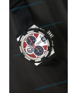 Concord C1 in Red & White Carbon Fibre Swiss Watch