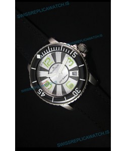 Blancpain 500 Fathoms Swiss Replica Watch in White Dial - 1:1 Mirror Edition
