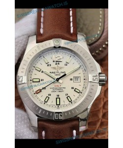 Breitling Chronometre COLT 41 White Dial Swiss Automatic Replica Watch