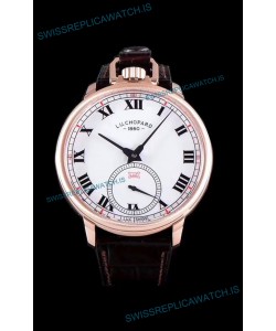 Chopard Louis-Ulysse The Tribute Rose Gold White Dial Swiss Watch