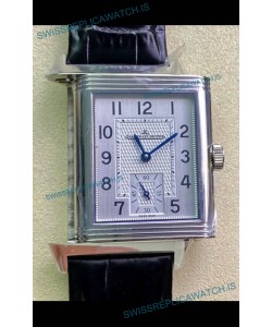 Jaeger-LeCoultre Reverso DuoFace Stainless Steel Casing Watch in Swiss Automatic Movement