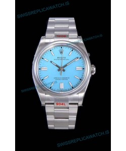 Rolex Oyster Perpetual REF#124300 41MM Cal.3230 Movement Swiss Replica Blue Dial 904L Steel 1:1 Mirror Replica Watch