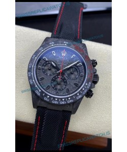 Rolex Daytona DiW All Black Carbon Edition Watch - Forged Cabon Casing 1:1 Mirror Replica