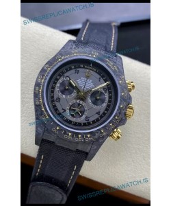Rolex Cosmograph Daytona DiW AVIA GREY Edition Carbon Fiber Watch - Cal.4130 Movement 