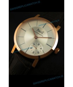 Piaget Altiplano Swiss Manual Winding Replica Watch in White Dial