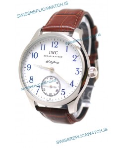 IWC Portugese Automatic Watch in Blue Markers