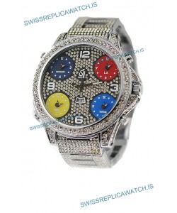 Jacob & Co Diamond Watch in Arabic Markers