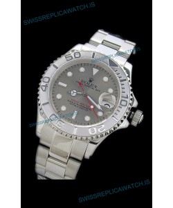 Rolex Yachtmaster Swiss Replica Watch in Silver Dial