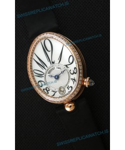 Breguet Reine De Naples Ladies Swiss 1:1 Rose Gold Replica Watch