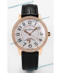 Jaeger-LeCoultre Rendez-Vous Steel Night & Day Rose Gold 1:1 Mirror Swiss Watch