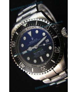 Rolex Sea-Dweller REF# 116660 Deep Sea Blue Swiss Replica 1:1 Mirror - Ultimate 904L Steel Watch 