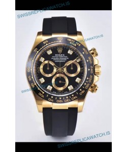 Rolex Cosmograph Daytona M116518LN Yellow Gold Original Cal.4130 Movement - 904L Steel Watch
